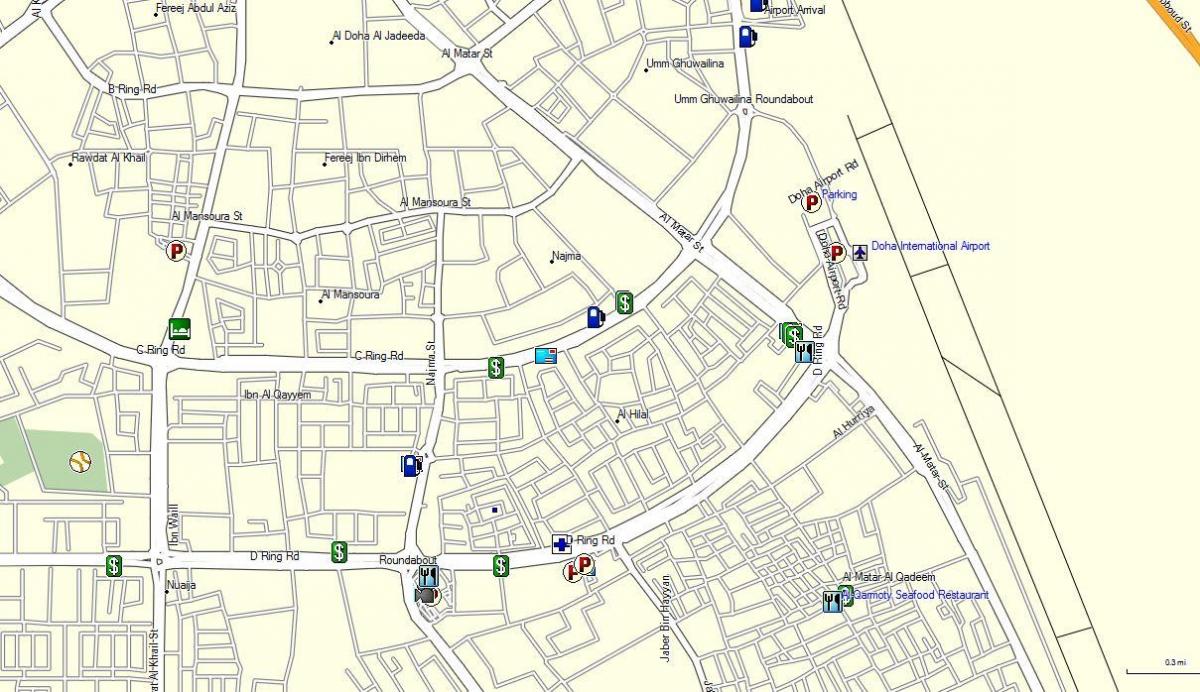 Térkép doha katar repülőtér